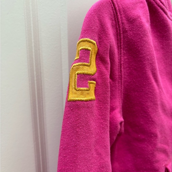 Pink full-zip Polo Ralph Lauren girls hoodie size 6 - Picture 5 of 5